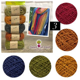 Living Color Piega Hemp Scarf Kit