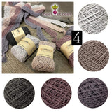 Living Color Piega Hemp Scarf Kit