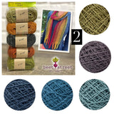 Living Color Piega Hemp Scarf Kit