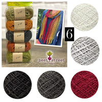 Living Color Piega Hemp Scarf Kit