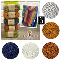 Living Color Piega Hemp Scarf Kit