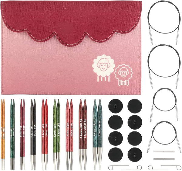 KnitPro Dreamz Deluxe Interchangeable Needle Set 5"