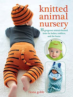 knitted animal nursery by fiona goble